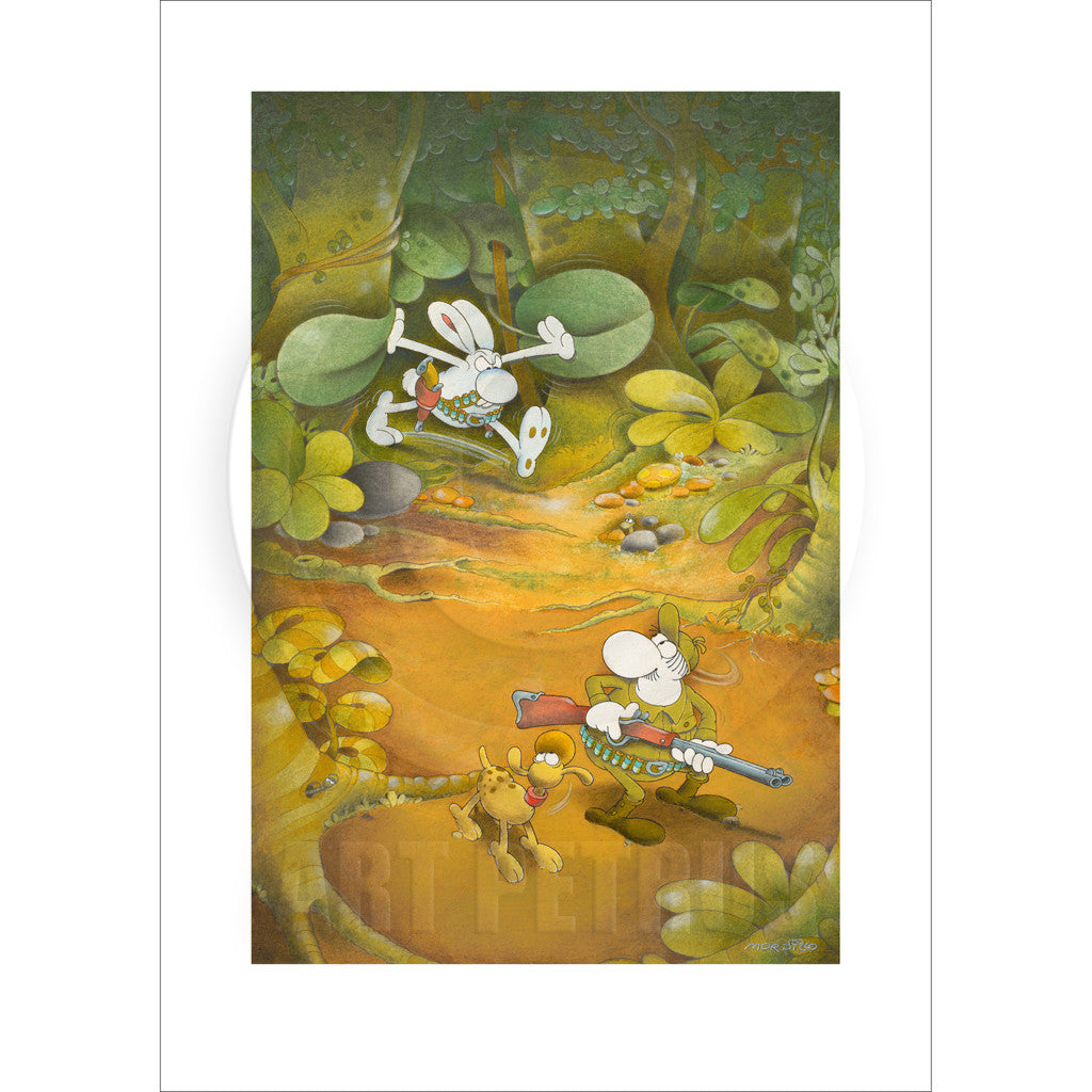 THE ARMED RABBIT - MORDILLO ART