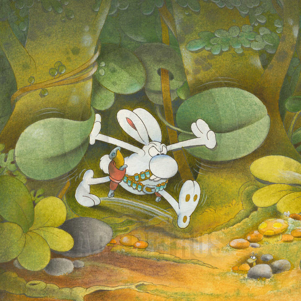 THE ARMED RABBIT - MORDILLO ART